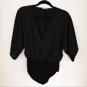 Zara Deep V bodysuit